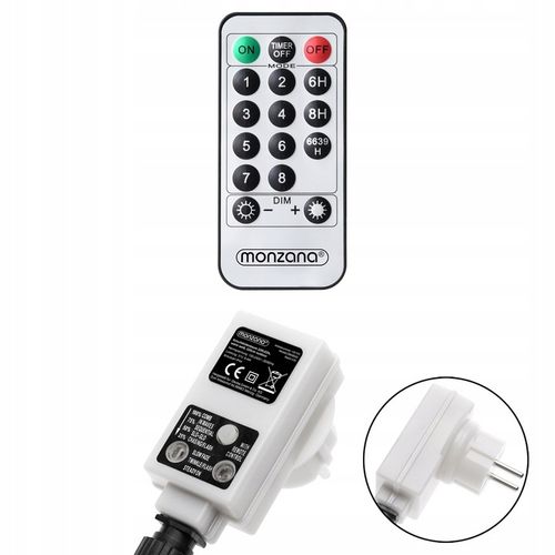 Drzewko LED 220 Dekoracja Świąteczna Pilot 220cm zimny biały na Arena.pl