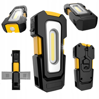 LATARKA LED COB WARSZTATOWA ROBOCZA WIELOFUNKCYJNA Z MAGNESEM LAMPA