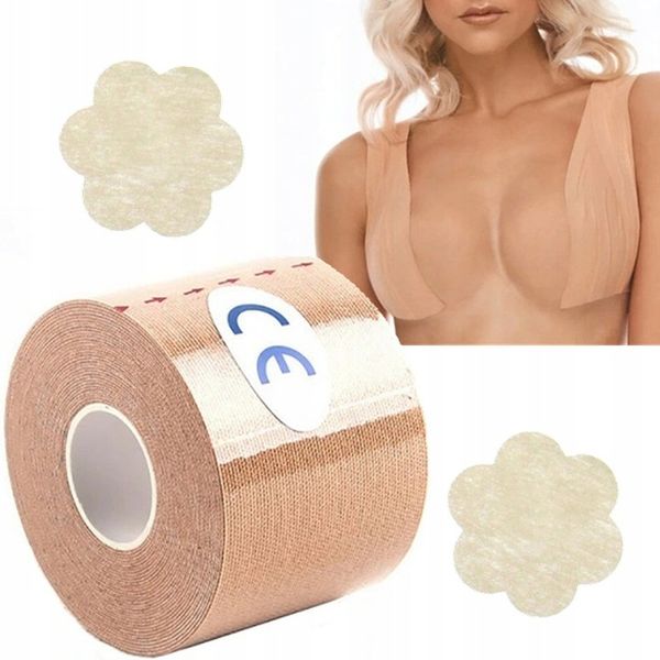 2x Taśma BOOB TAPE do Biustu Modelująca Unosząca zdjęcie 2