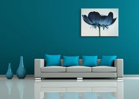 Japanese Anemone - Obraz na płótnie 80x60 cm na Arena.pl