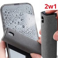 CZYŚCIK + SPRAY PŁYN DO EKRANU SMARTFONA LAPTOPA TABLETU 2W1