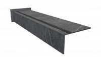 GRAFITOWE stopnice, płytki na schody ŻYŁKA 120x30 mrozoodporne ANTYPOŚLIZG