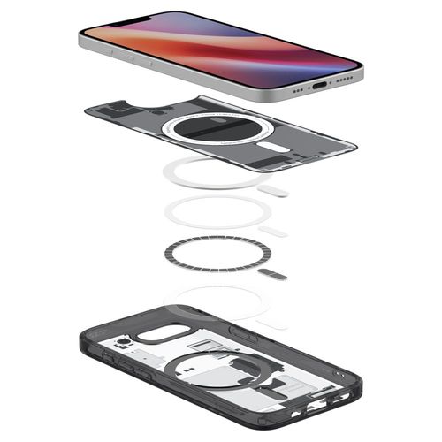Etui case na iPhone 16e Zero One Ultra Hybrid MagSafe - czarne na Arena.pl