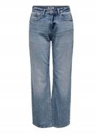 Jasnoniebieski - ONLY Mid Waist Straight Fit Jeans XS