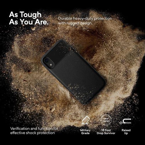 Caseology Vault Case - etui do iPhone XR (czarne) na Arena.pl