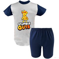 Krótka Piżama dziecięca Stumble Guys