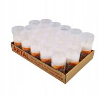 20 sztuk Wkład do Zniczy Parafinowy 2 dni 48H 11,4 cm Polski Produkt