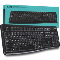 Klawiatura LOGITECH K120 MEMBRANOWA Przewodowa NA USB
