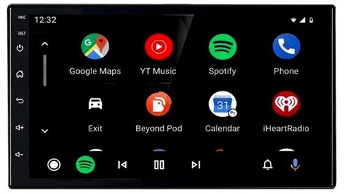 RADIO 2 DIN ANDROID AUTO CARPLAY RDS USB AUX SEAT LEON 2004-2012 na Arena.pl