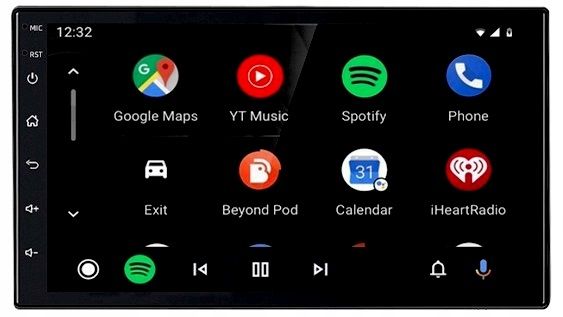 RADIO 2 DIN ANDROID AUTO CARPLAY RDS USB AUX SEAT LEON 2004-2012 zdjęcie 9