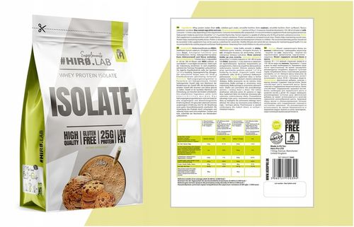 Izolat Białka BIAŁKO 700 g wpi Whey Protein Isolate Ciastko ISO HIRO na Arena.pl