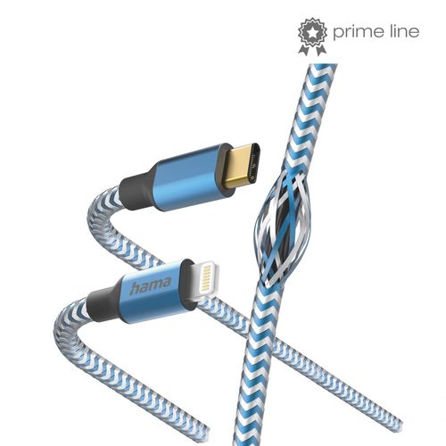 Kabel HAMA Ładujący/data Reflected USB typ C - Lightning/MFI 1.5m 201561 na Arena.pl