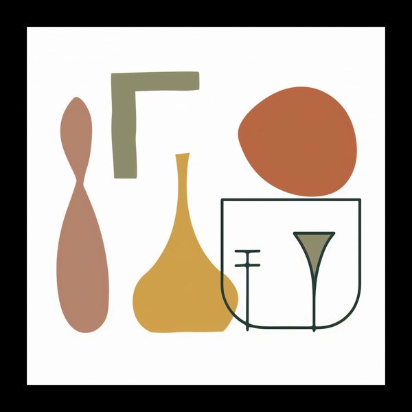 Plakat 20x20cm Naczynia zdjęcie 2