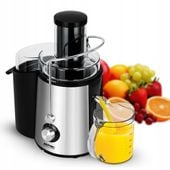 Sokowirówka wysokoobrotowa do owoców i warzyw srebrny/szary MPM
