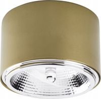 TK-Lighting Lampa sufitowa MORIS 12W Złota Metal AR111