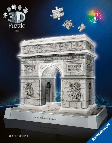 Puzzle 3D Iconics Łuk Triumfalny zdjęcie 1