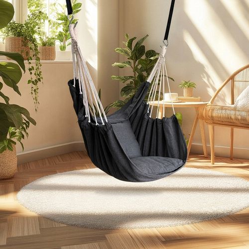 NOWOCZESNY HAMAK FOTEL OGRODOWY WISZĄCY KRZESŁO HUŚTAWKA na Arena.pl