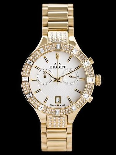 BISSET BSBE18 - white/gold (zb547c) na Arena.pl