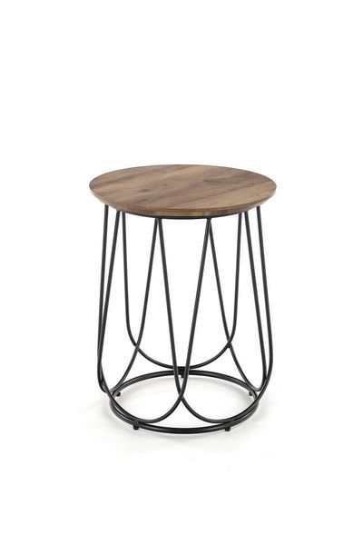 Stolik kawowy Jenna S czarny/orzechowy zdjęcie 1