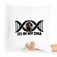 Prezent Poduszka Dla Trenera Its In My Dna Z Nadrukiem Ze Zdjęciem