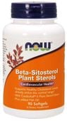 NOW FOODS Beta-Sitosterol Plant Sterols - Sterole roślinne (90 kaps.)