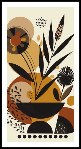 Plakat 50x100cm Ogrody Geometryczne na Arena.pl