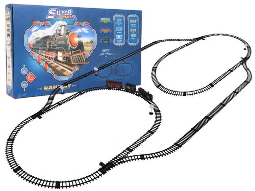 Mega Kolejka Z Pociągami Z Funkcją Dymu, Świateł I Dźwięku na Arena.pl