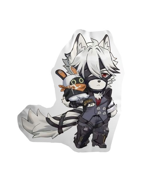 Poduszka Chibi Zenless Zone Zero - Lycaon zdjęcie 1