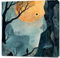 Obraz 90x90cm Tajemnica Drogi bez Celu