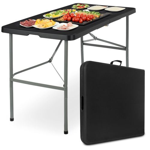 Stół cateringowy ogrodowy JUNE czarny na Arena.pl