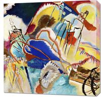 Obraz 70x70cm Improvisation No. 30,  Wassily Kandinsky Vintage