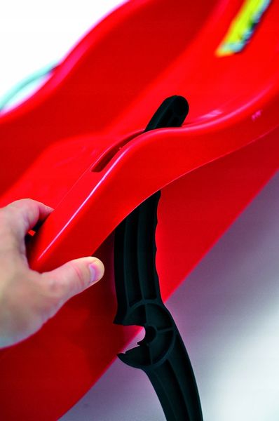 2x Sanki Ślizg Bobslej z hamulcami Szybki jeździk zdjęcie 4