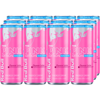 RED BULL Napój Energetyczny Pink owoce leśne bez cukru 12x250ml