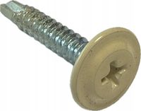 WKRĘT SAMOWIERCĄCY TALERZYKOWY RAL1015 4.2 X 25 (100) KREMOWO-BEŻOWY