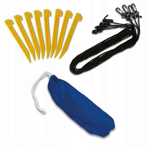 PARASOL PLAŻOWY Ogrodowy z POKROWCEM Niebieski DUŻY Tadar Deluxe XL 240 cm na Arena.pl