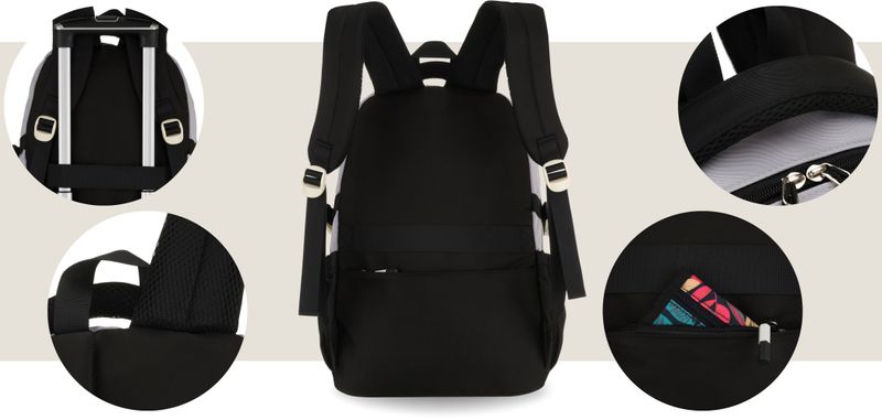 plecak ptn 8610-1334 gray zdjęcie 5