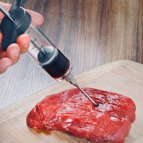 STRZYKAWKA NASTRZYKIWARKA DO MIĘSA SZPRYCA WĘDLIN SZYNKI MIĘS ZESTAW na Arena.pl