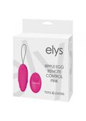 jajko/wibr ovetto vibrante elys ripple egg remote control pink