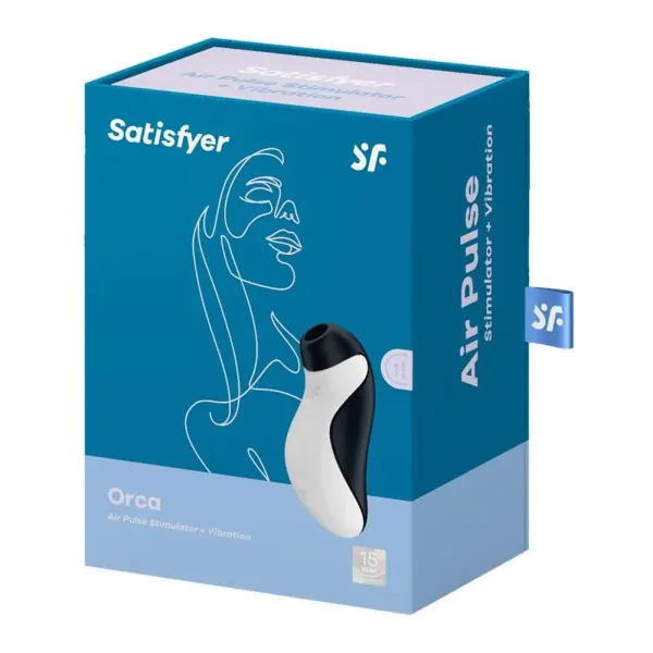 Orca Double Air Pulse Vibrator zdjęcie 2