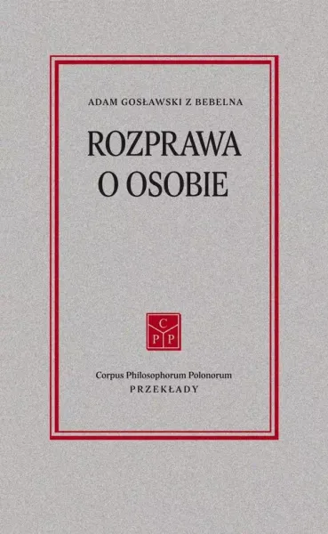 Rozprawa o osobie zdjęcie 1