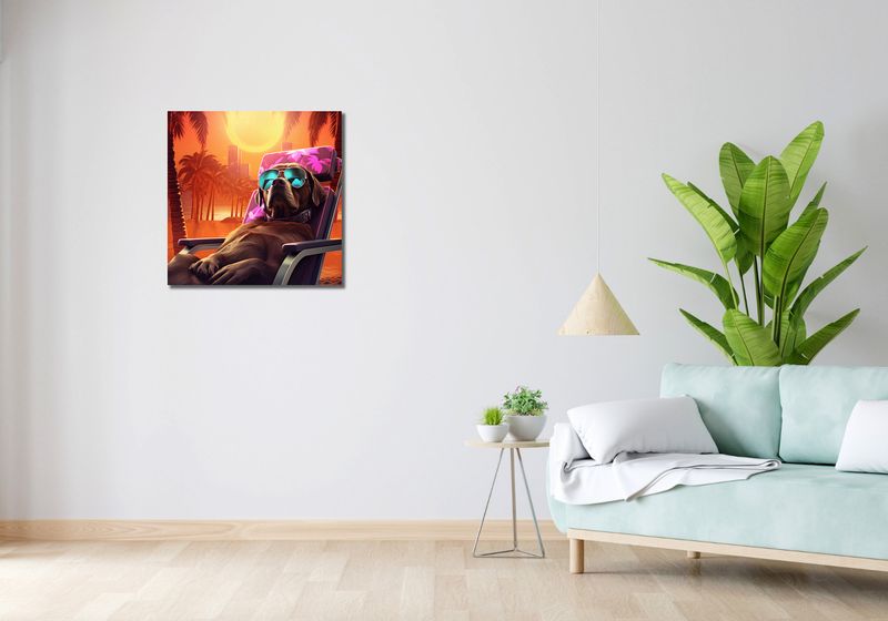 Obraz 60x60cm Lato w Stylu zdjęcie 2