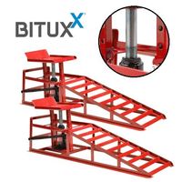 16786 Najazdy samochodowe z podnośnikiem hydraulicznym udźwig do 4T