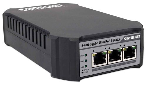 ADAPTER ZASILACZ ULTRA POE INTELLINET 30W/50W 2XGIGABIT RJ45 802.3AT na Arena.pl