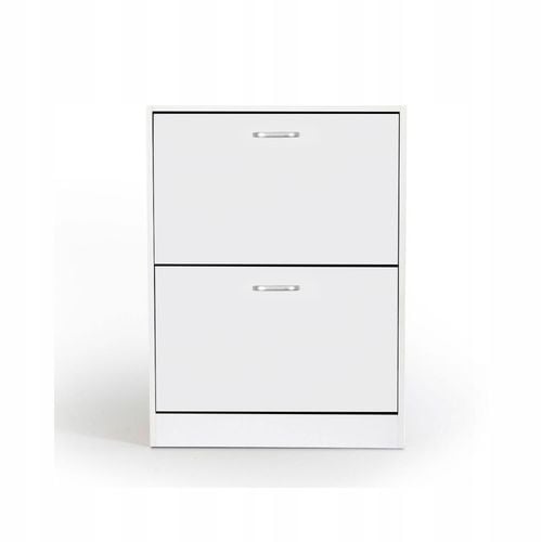 szafka na buty regał 2 komory obuwie komoda pojemna do przedpokoju regał na Arena.pl