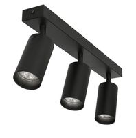 Lampa sufitowa EYES III reflektor plafon 3xGU10 regulowane tuby czarny