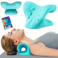 PODUSZKA POD KARK masaż kręgosłupa ROZLUŹNIACZ DLA SZYI ulga MASAŻER NA BÓL