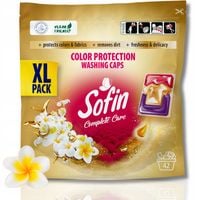 Sofin Kapsułki do Prania Kolorowych Tkanin Color Ochrona Kolorów XL 42szt