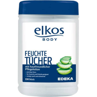 elkos chusteczki nawilżone z aloesem 150 szt.