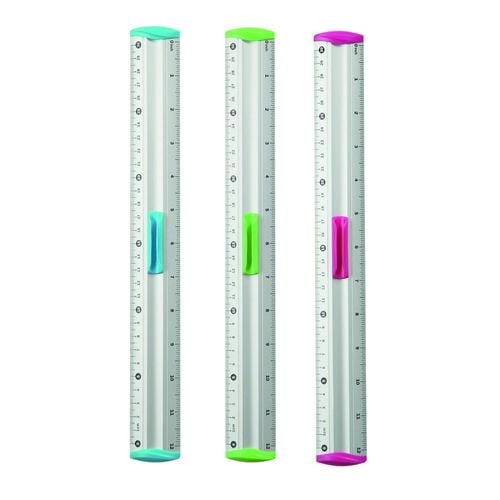 Linijka Alum.z Uchw. Na Ołówek, Key  30Cm na Arena.pl