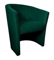 Fotel CLUB Mikrofaza 9 zieleń butelkowa